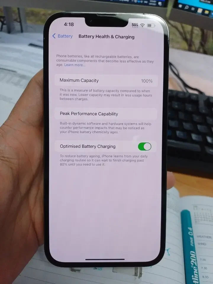 Apple iPhone 13 Pro Max Unlocked Original 128GB 256GB 512GB 1TB ROM Genuine OLED A15 IOS Face ID NFC 5G Cell Phone