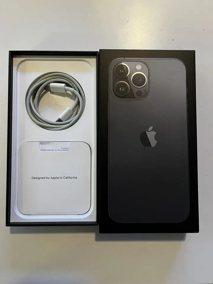 Apple iPhone 13 Pro Max Unlocked Original 128GB 256GB 512GB 1TB ROM Genuine OLED A15 IOS Face ID NFC 5G Cell Phone