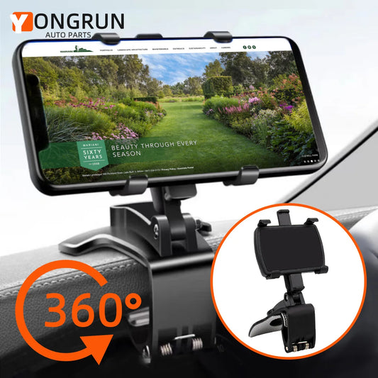 1pc Car Phone Holder Multifunctional And Environmentally Friendly Car Dashboard Vent Holder Suitable For Various Types Of Phones