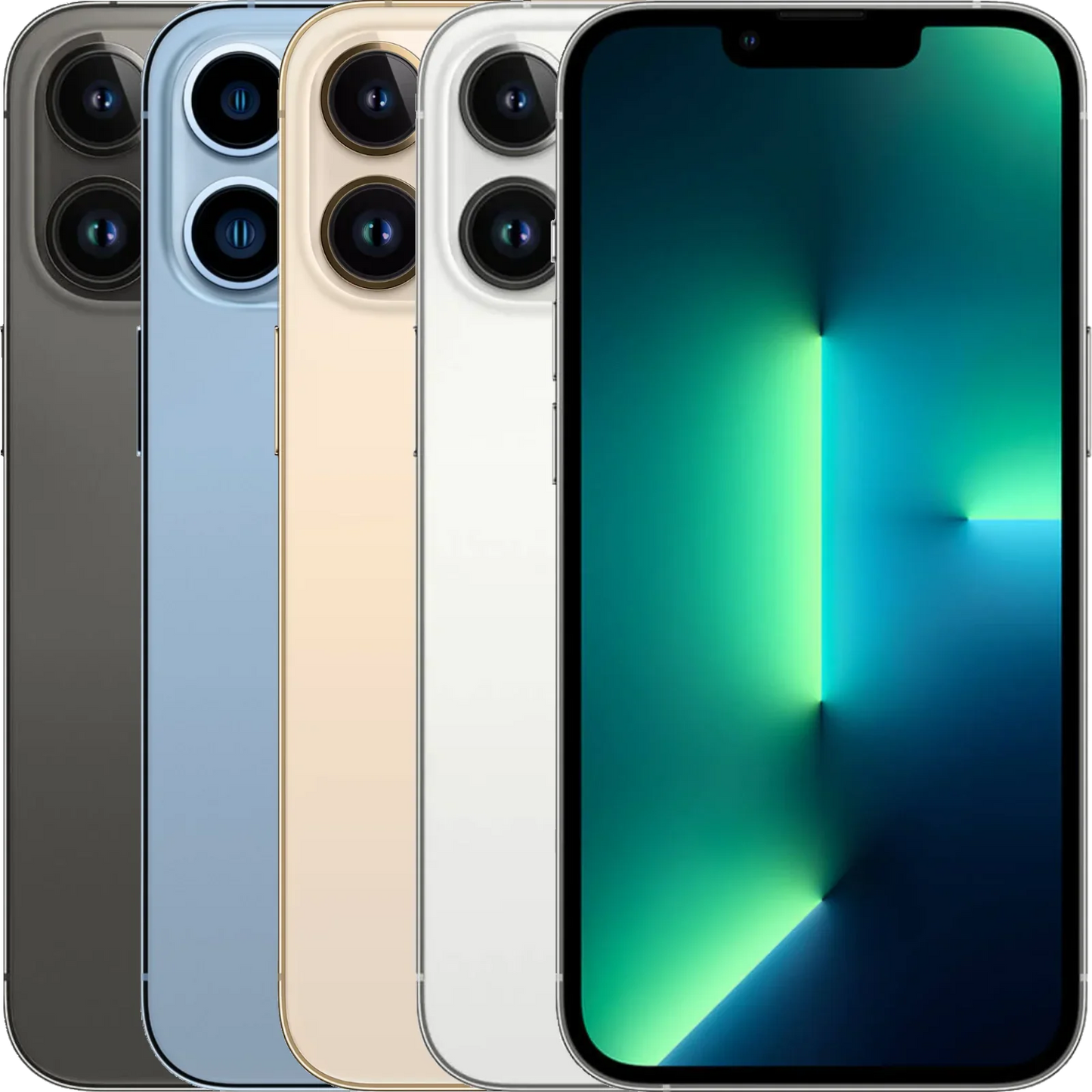 Apple iPhone 13 Pro Max Unlocked Original 128GB 256GB 512GB 1TB ROM Genuine OLED A15 IOS Face ID NFC 5G Cell Phone