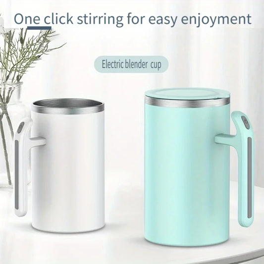 Automatic Stirring Cup Mug Portable Coffee Electric Stirring Stainless Steel Rotating Magnetic Home Drinking Tools
